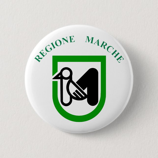 Regione Marche 6 Cm Round Badge (Front)
