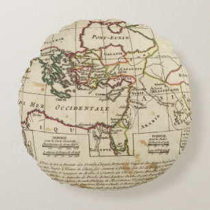 Regions, places in the New Testament Round Cushion
