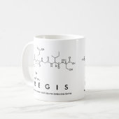 Regis peptide name mug (Front Left)
