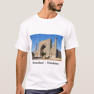 Registan square at sunset - Samarkand, Uzbekistan T-Shirt