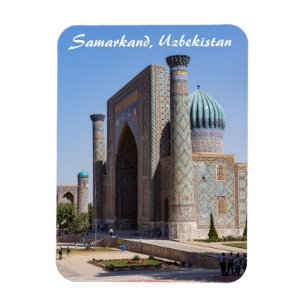 Registan square - Samarkand, Uzbekistan, Asia Magnet