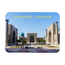Registan square - Samarkand, Uzbekistan, Asia