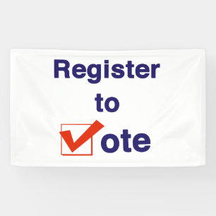 Register To Vote 2026 Banner