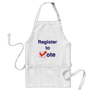 Register to Vote 2026 Elections Standard Apron