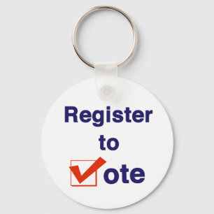 Register To Vote 2026 Key Ring