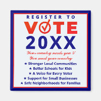 Register Vote 2026 Patriotic Nonpartisan Campaign