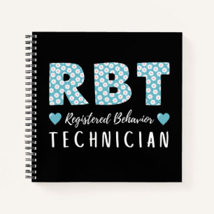 Registered behavior technician ABA Therapist Notebook