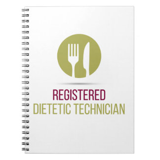 Registered Dietetic Technician spiral notebook