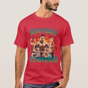 Registered Fle Offender funny T-Shirt