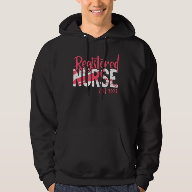 Registered Nurse 2022 Cna Nursing Medicine Clinic  Hoodie (Front)