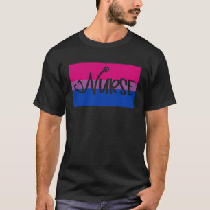 Registered Nurse Appreciation Gay Bisexual Pride F T-Shirt