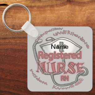 Registered Nurse Axiom Keychain