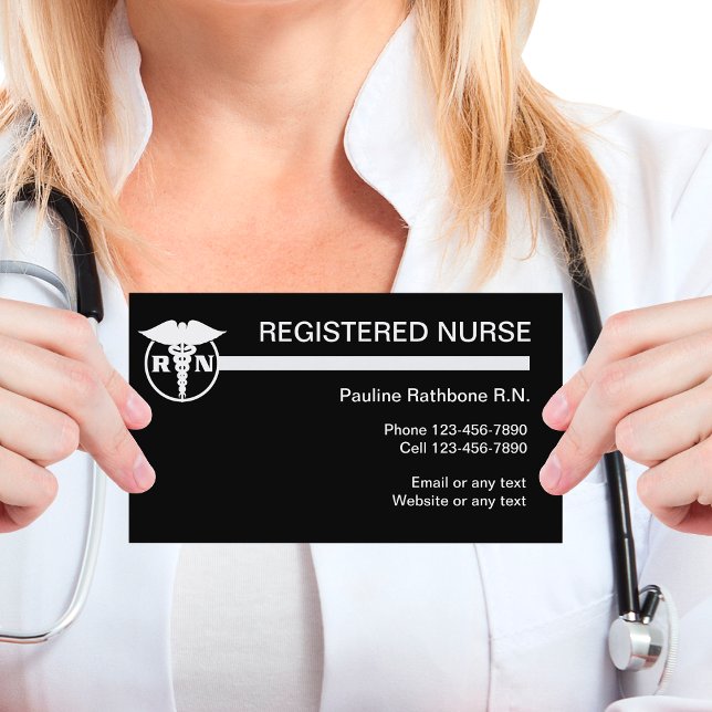 Registered Nurse Business Card (Creator Uploaded)