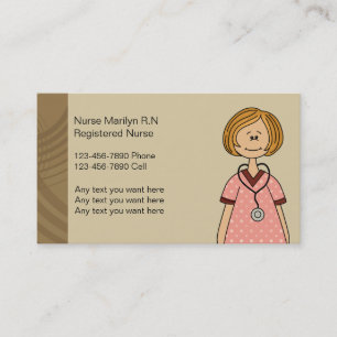 Registered Nurse Business Cards