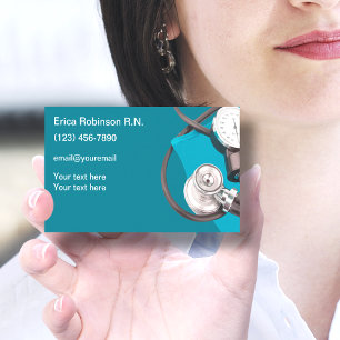Registered Nurse Contact Business Cadrs Card