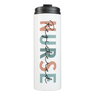 Registered Nurse, Customised with name Thermal Tumbler