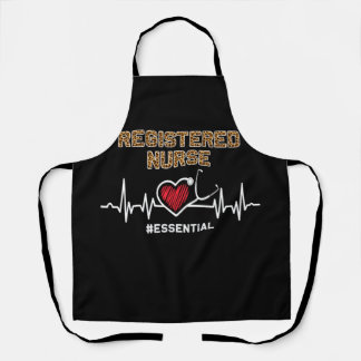 Registered Nurse #Essential Stethoscope Heartbeat Apron