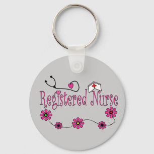 Registered Nurse Gifts Key Ring