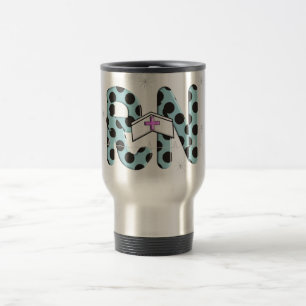 Registered Nurse Gifts "RN" Travel Mug