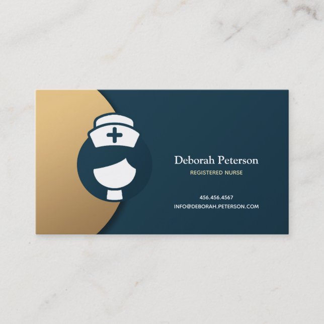 Registered Nurse Health Care At Home Card (Front)