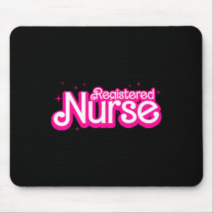 Registered Nurse Healthcare Hospital Nurse Rn Staf Mouse Mat
