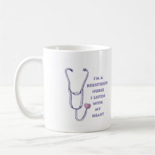 Registered Nurse Heart Coffee Mug