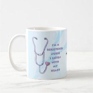 Registered Nurse Heart mug