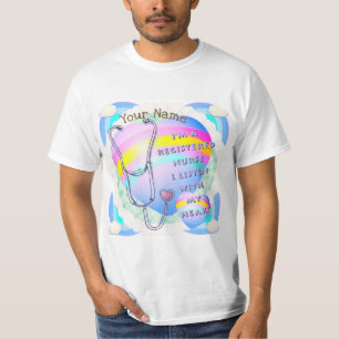 Registered Nurse Heart  T-Shirt