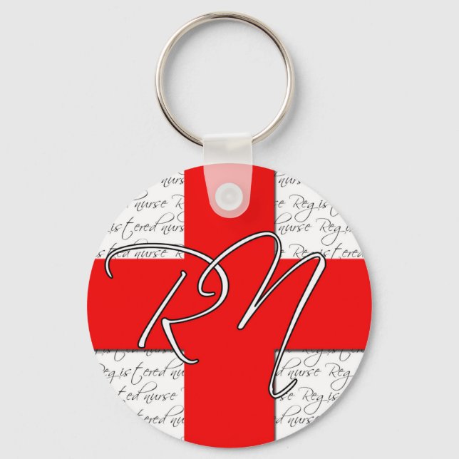 Registered nurse keychain (Front)