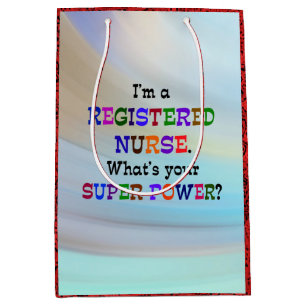 Registered Nurse Medium Gift Bag