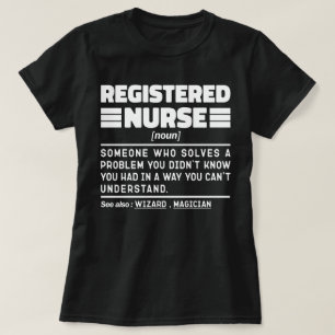 Registered Nurse Noun Mum Health Medical Certified T-Shirt