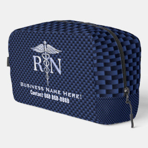 Registered Nurse RN Caduceus with text Dopp Kit