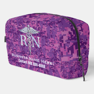 Registered Nurse RN Caduceus with text Dopp Kit