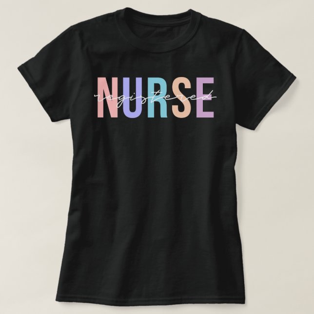 Registered Nurse RN Emergency Room Nurse Sweat   T-Shirt (Design Front)
