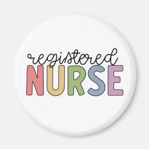 Registered Nurse RN Nurse Graduation Magnet