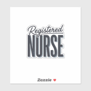 Registered Nurse Script Typography Vector Design_1