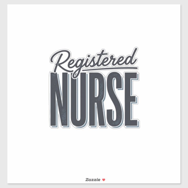 Registered Nurse Script Typography Vector Design_1 (Sheet)