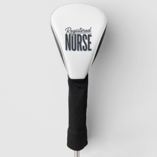 Registered Nurse Script Typography Vector Design_1 Golf Head Cover