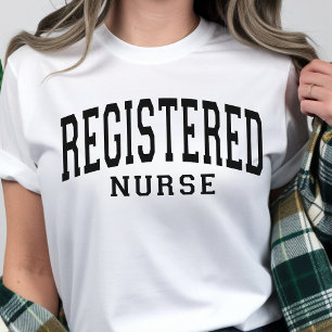 Registered Nurse Shirt, RN Nursing Graduate Gift T-Shirt