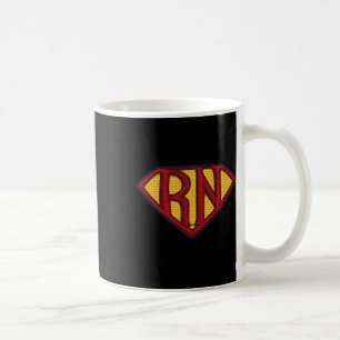 Registered Nurse Superhero - Jersey For Heroic Rn Coffee Mug