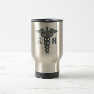 Registered Nurse Symbol Travel Mug
