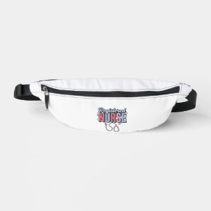 Registered Nurse Vintage Vector Shirt Design_1 Bum Bags