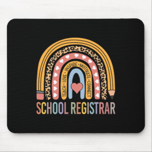 Registrar 100th Day Of School Recorder  Mouse Mat