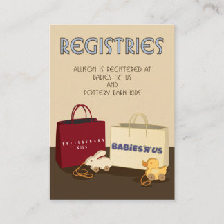 registry card