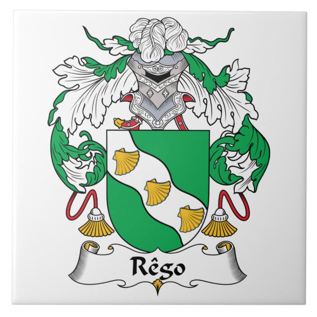 Rego Family Crest Tile (Front)