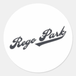 Rego Park Classic Round Sticker