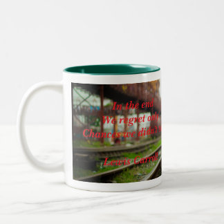 Regrets Two-Tone Coffee Mug