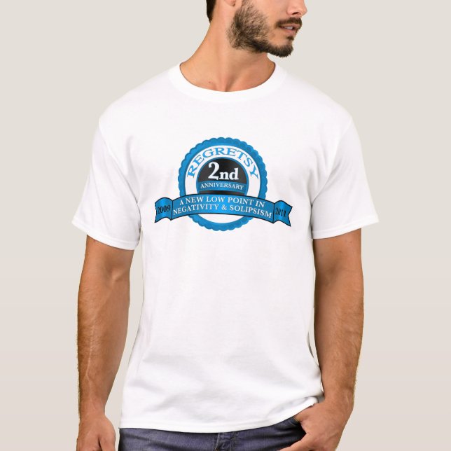 Regretsy 2 Year Anniversary T-Shirt (Front)