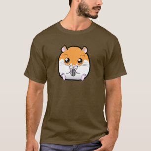 Regular Syrian Orange White Hamster T-Shirt