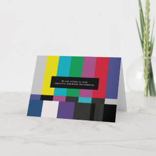 Regularly scheduled Christmas funny 2021 holiday Card